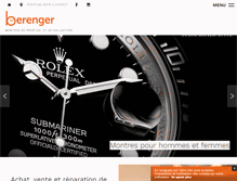 Tablet Screenshot of berenger.fr